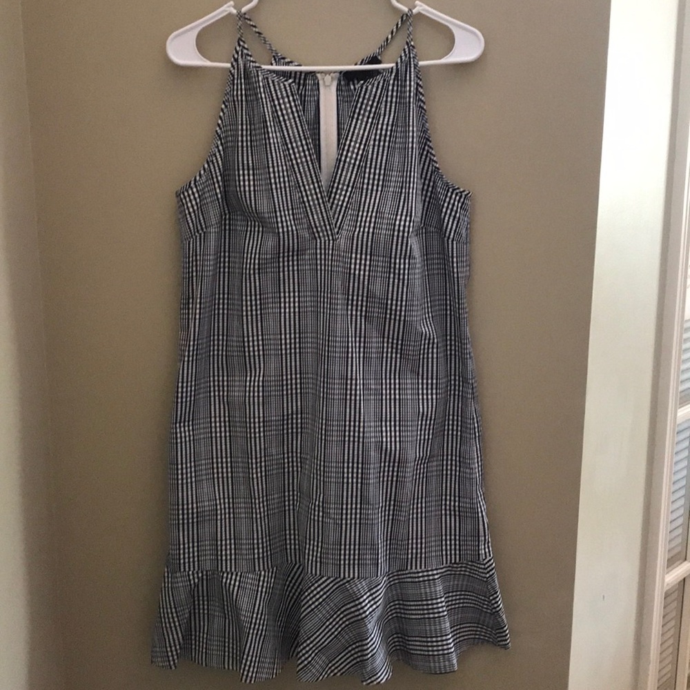 JCrew gingham dress